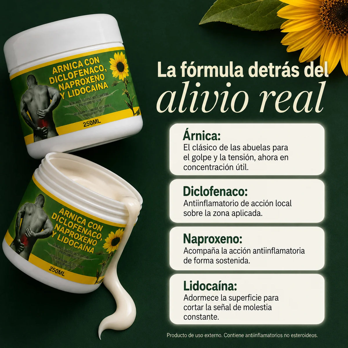 ALIVIUM 250 ml 4 Cremas en 1